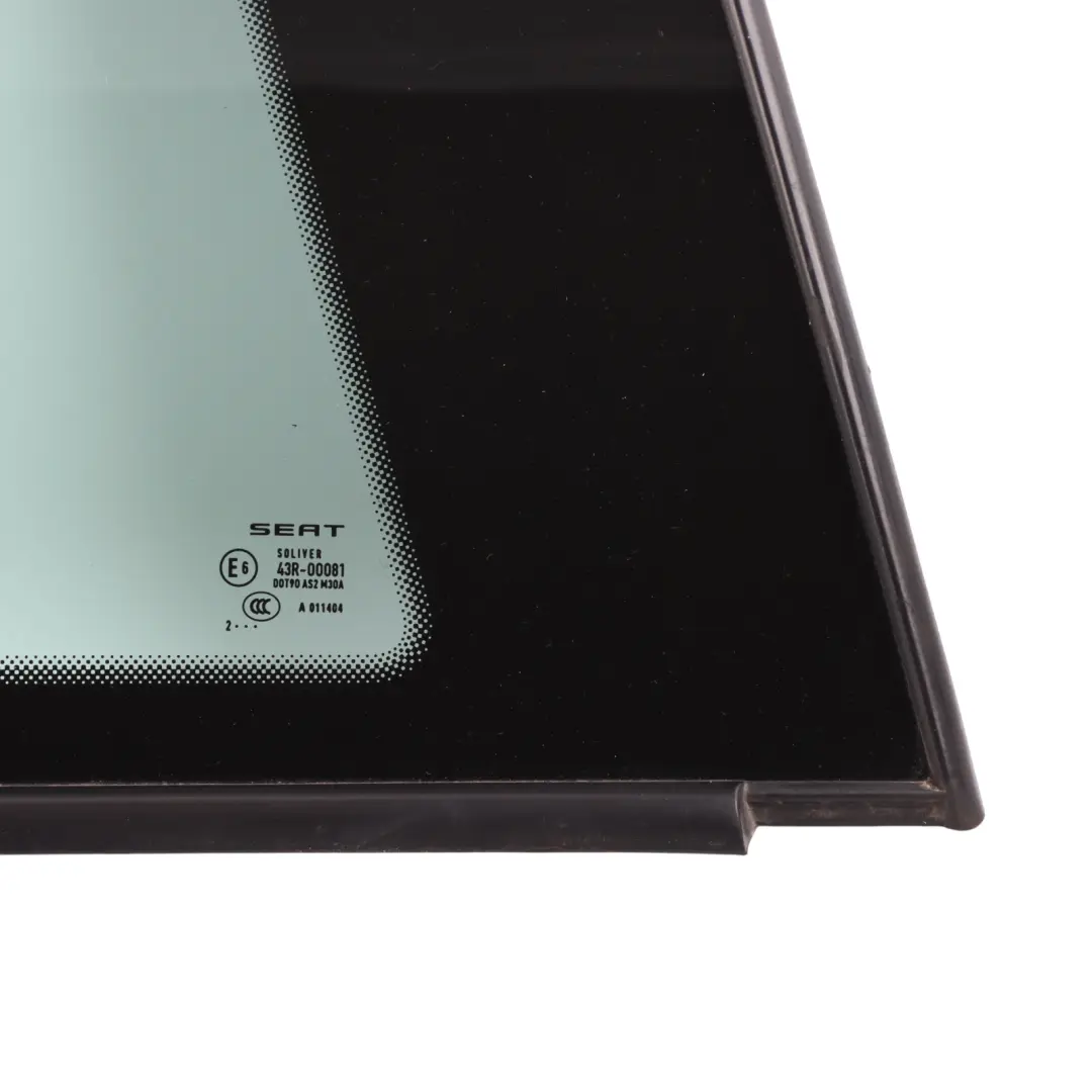 6J Window Glass Glazing Fixed AS2 3-Door Rear Right O/S to Seat Ibiza with Part number 6J3845042F Seat Ibiza 6J Window Glass Glazing Fixed AS2 3-Door Rear Right O/S - SKU 6J3845042F - Part number 6J3845042F
