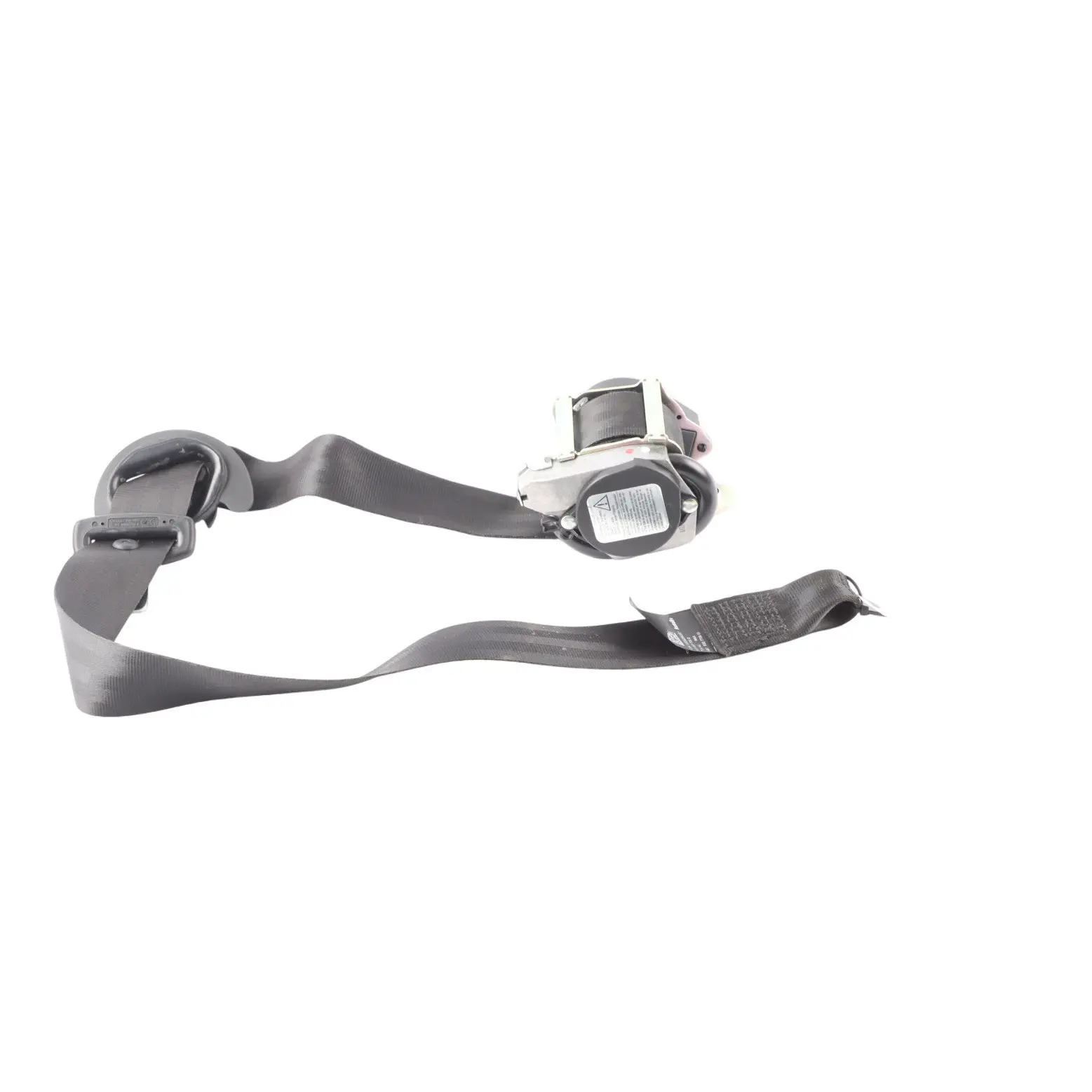 Seat Ibiza 6J Seatbelt Front Left N/S Seat Upper Belt Black 3-Door 6J3857705D