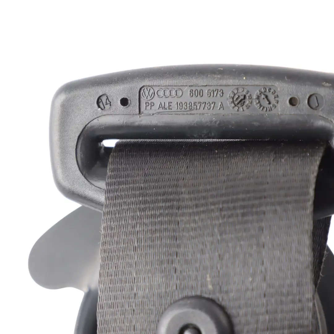 Seat Ibiza 6J Seatbelt Front Left N/S Seat Upper Belt Black 3-Door - SKU 6J3857705D - Part number 6J3857705D