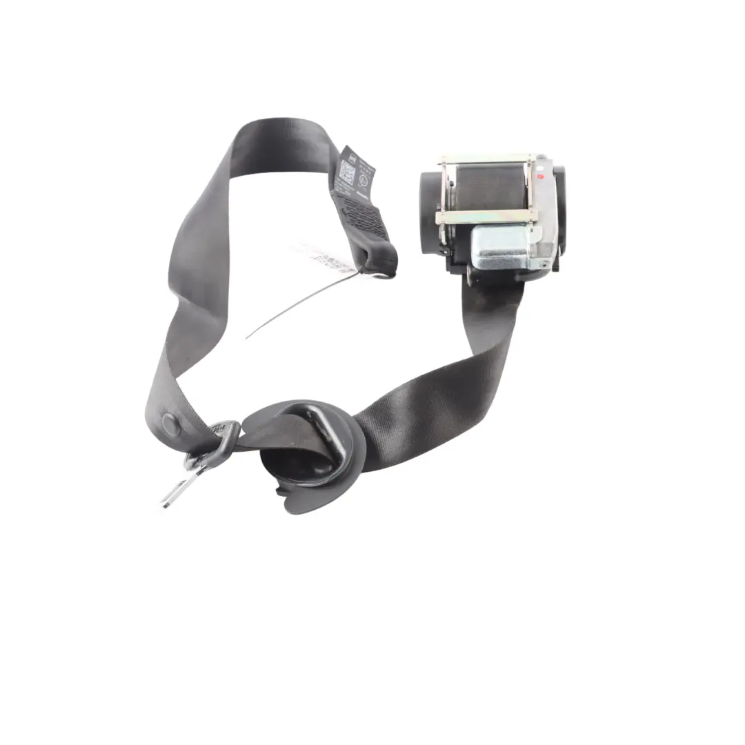 Seat Ibiza 6J Seatbelt Front Left N/S Seat Upper Belt Black 3-Door - SKU 6J3857705D - Part number 6J3857705D