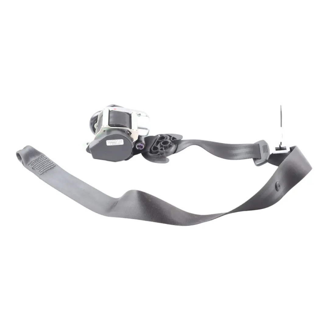Seat Ibiza 6J Seatbelt Front Right O/S Seat Upper Belt Black 3-Door - SKU 6J3857706D - Part number 6J3857706D