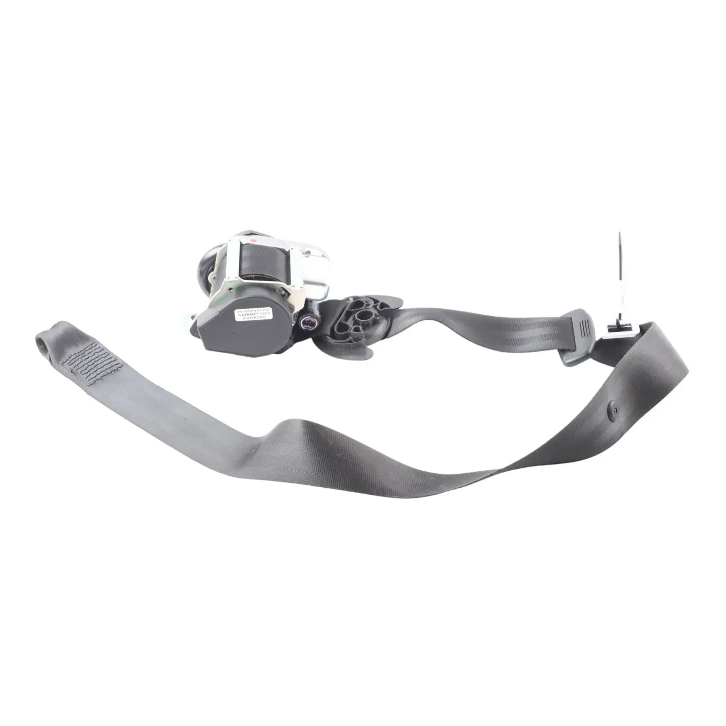 Seat Ibiza 6J Seatbelt Front Right O/S Seat Upper Belt Black 3-Door 6J3857706D