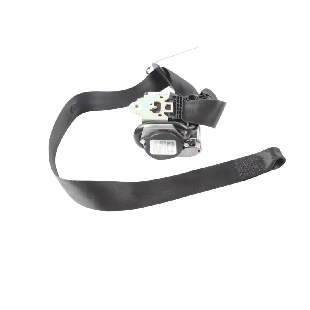 Seat Ibiza 6J Seatbelt Front Right O/S Seat Upper Belt Black 3-Door - SKU 6J3857706D - Part number 6J3857706D