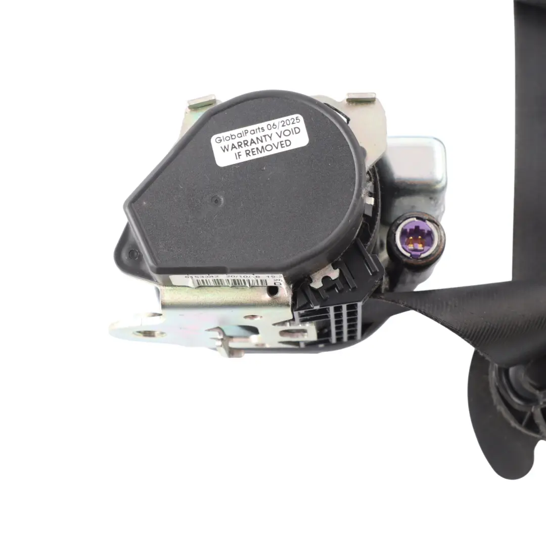 Seat Ibiza 6J Cinturón De Seguridad Delantero Derecho Superior Negro - SKU 6J3857706D - Número de pieza 6J3857706D