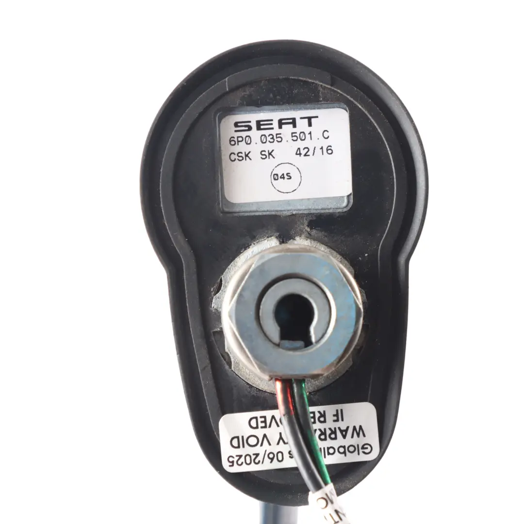 6J Roof Antenna Base Aerial Top Unit Radio Antenna to Seat Ibiza with Part number 6P0035501C Seat Ibiza 6J Roof Antenna Base Aerial Top Unit Radio Antenna - SKU 6P0035501C - Part number 6P0035501C