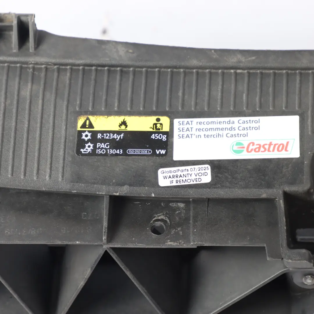 Seat Ibiza 6J Support Carénage Avant Radiateur Panneau Slam Beam - SKU 6P0805588A-1 - Numéro de pièce 6P0805588A