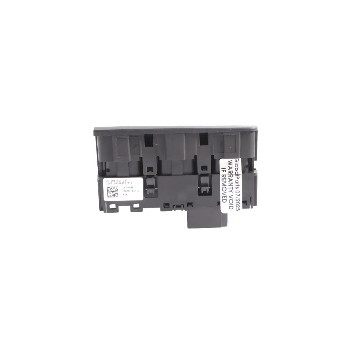 Seat Ibiza 6P Spia Luminosa Segnalazione Modulo Aria Passeggero - SKU 6P0919234 - Numero di parte 6P0919234