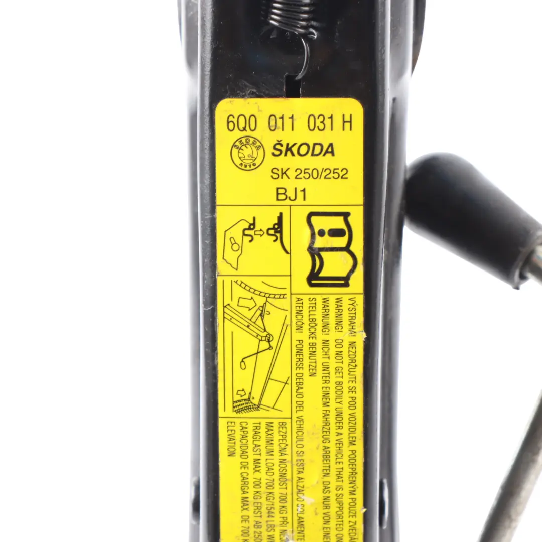 Outil De Levage Voiture pour VW Volkswagen Polo Seat Ibiza à propos du numéro de pièce 6Q0011031H VW Volkswagen Polo Seat Ibiza Outil De Levage Voiture - SKU 6Q0011031H - Numéro de pièce 6Q0011031H