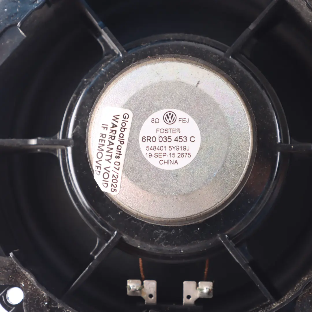 Głośnik Drzwi Lewy Prawy Tył do Volkswagen Polo 5 6R o numerze 6R0035453C Volkswagen Polo 5 6R Głośnik Drzwi Lewy Prawy Tył - SKU 6R0035453C - Numer Części 6R0035453C