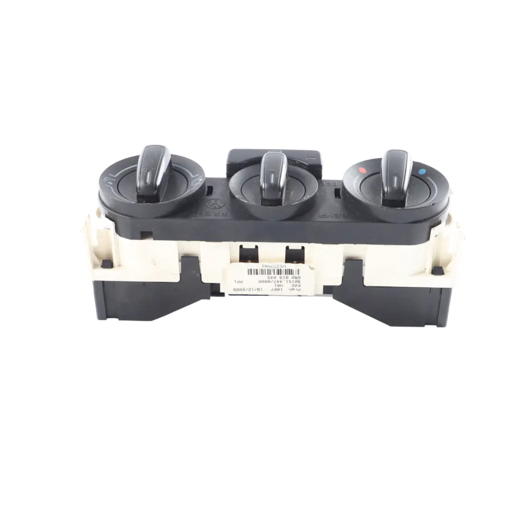 Volkswagen VW Polo Mk5 6R Riscaldatore Clima Pannello Controllo A/C - SKU 6R0819045 - Numero di parte 6R0819045