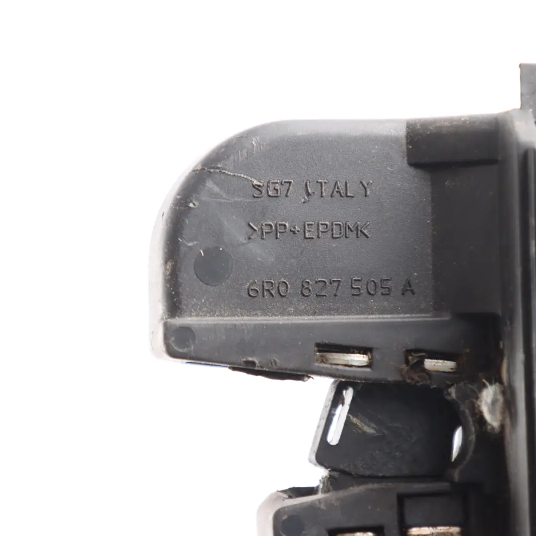 Volkswagen Polo Mk5 6R Rear Tailgate Lock Boot Trunk Latch Mechanism - SKU 6R0827505B - Part number 6R0827505B