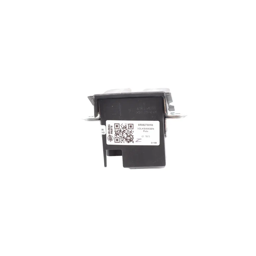 Volkswagen Polo Mk5 6R Rear Tailgate Lock Boot Trunk Latch Mechanism - SKU 6R0827505B - Part number 6R0827505B