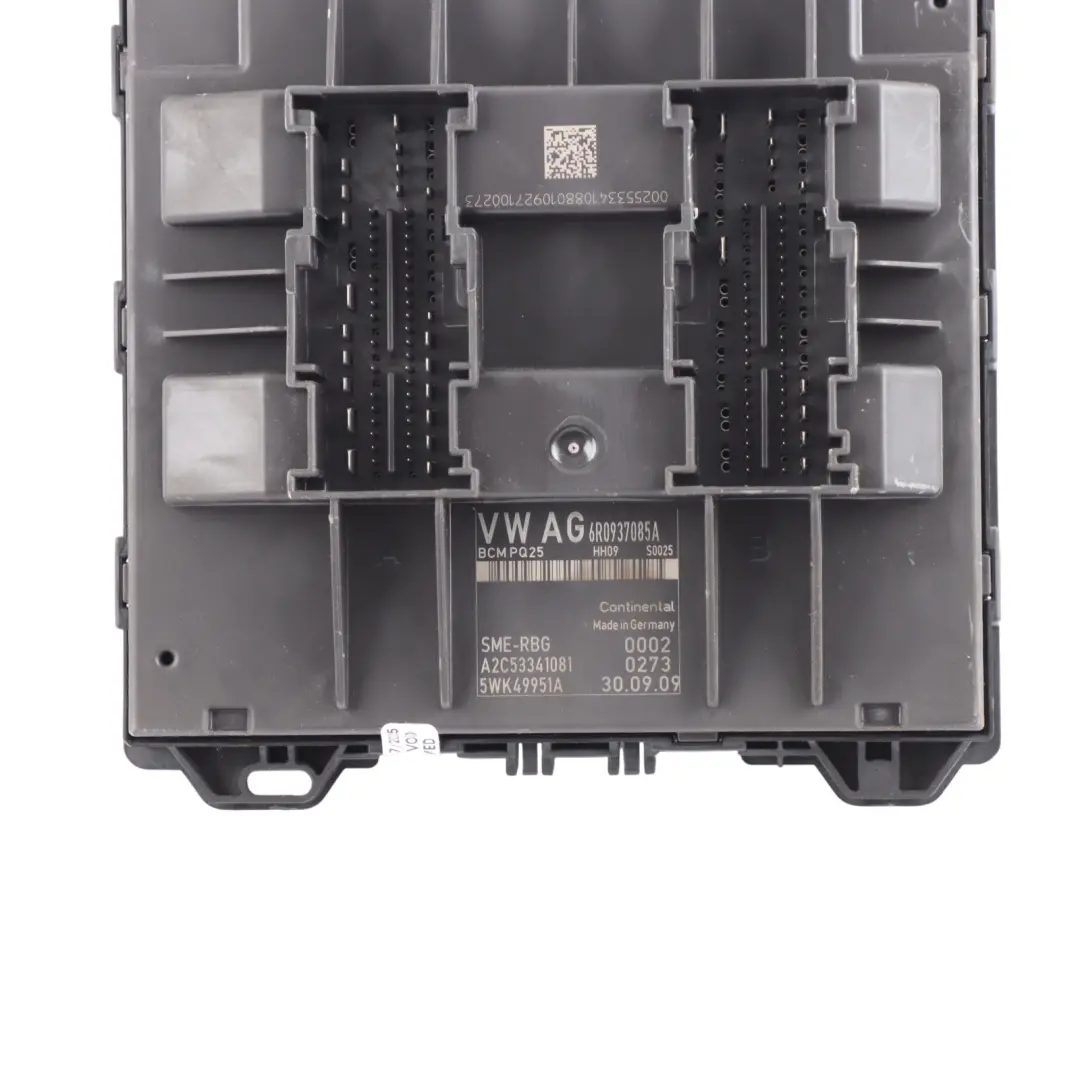 Volkswagen Polo Mk5 V 6R Body Control Module BCM Unit - SKU 6R0937085A - Part number 6R0937085A