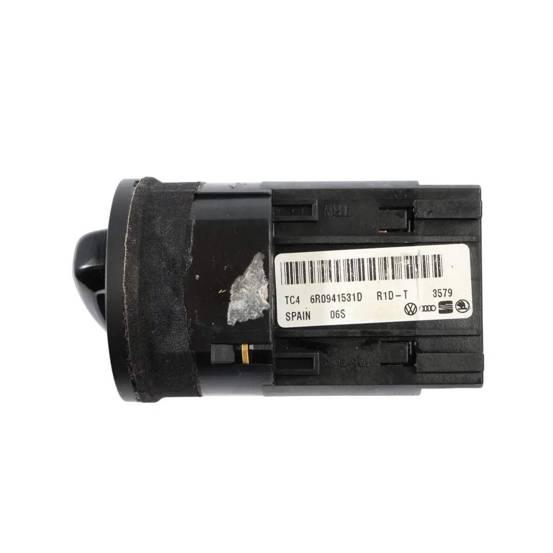 Volkswagen Polo Mk5 V Faro Antiniebla Panel Control Interruptor Luz - SKU 6R0941531D - Número de pieza 6R0941531D