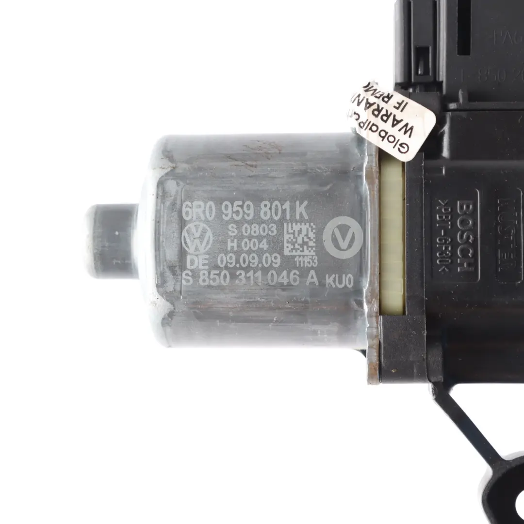 Window Lifter Motor Front Door Left N/S Drive to Volkswagen Polo 6R 5 with Part number 6R0959801K Volkswagen Polo 6R 5 Window Lifter Motor Front Door Left N/S Drive - SKU 6R0959801K - Part number 6R0959801K