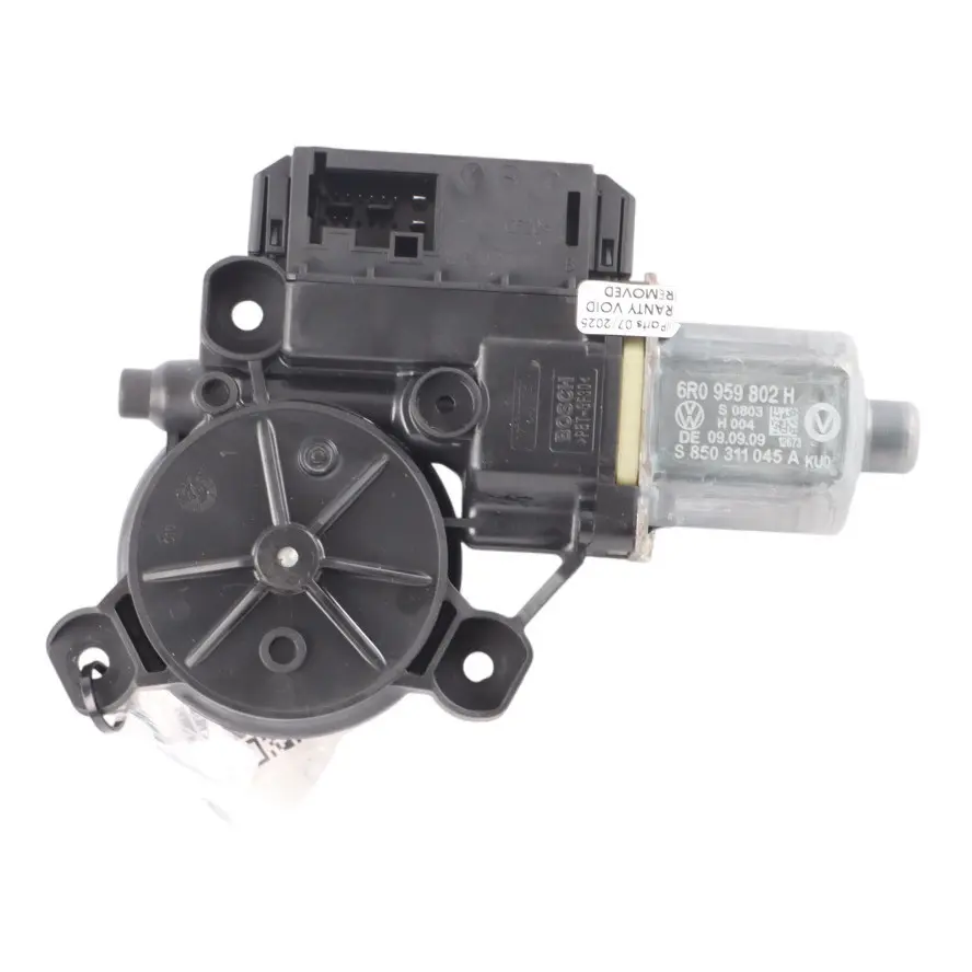 Volkswagen Polo 6R 5 Door Front Window Lifter Motor Right O/S Drive - SKU 6R0959802H - Part number 6R0959802H