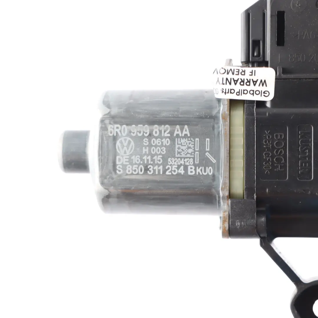 Volkswagen VW Polo Mk5 6R Door Window Lifter Motor Rear Right O/S 6R0959812N - SKU 6R0959812AA - Part number 6R0959812AA