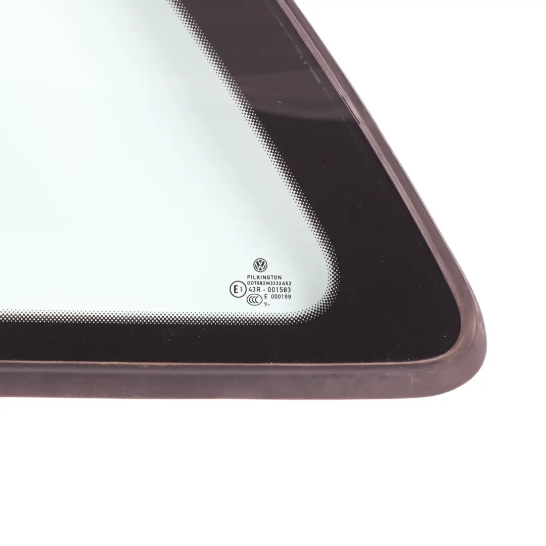 Volkswagen Polo 6R 3D Window Glass Quarter AS2 Rear Left N/S - SKU 6R3845041F - Part number 6R3845041F