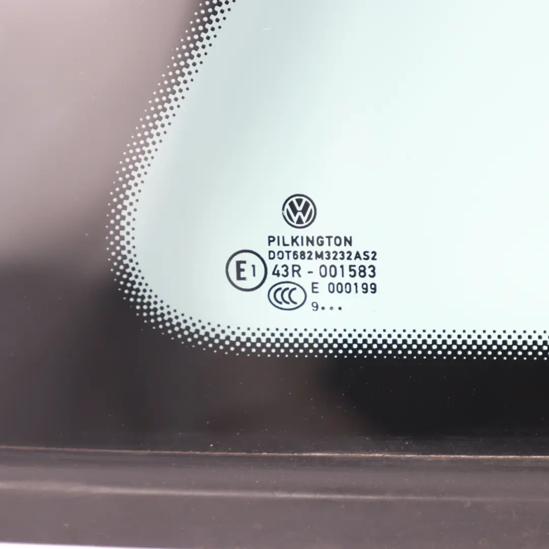 Volkswagen Polo 6R 3D Fensterscheibe Viertel AS2 Hinten Rechts - SKU 6R3845042F - Teilenummer 6R3845042F