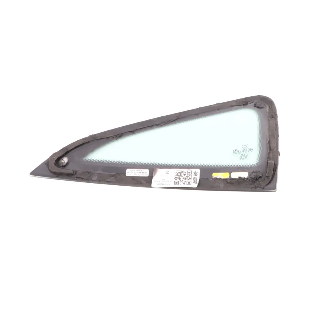 Cristal Trasero Derecho Cuarto AS2 Verde para Volkswagen Polo 6R con número de pieza 6R4845298F Volkswagen Polo 6R Cristal Trasero Derecho Cuarto AS2 Verde - SKU 6R4845298F - Número de pieza 6R4845298F