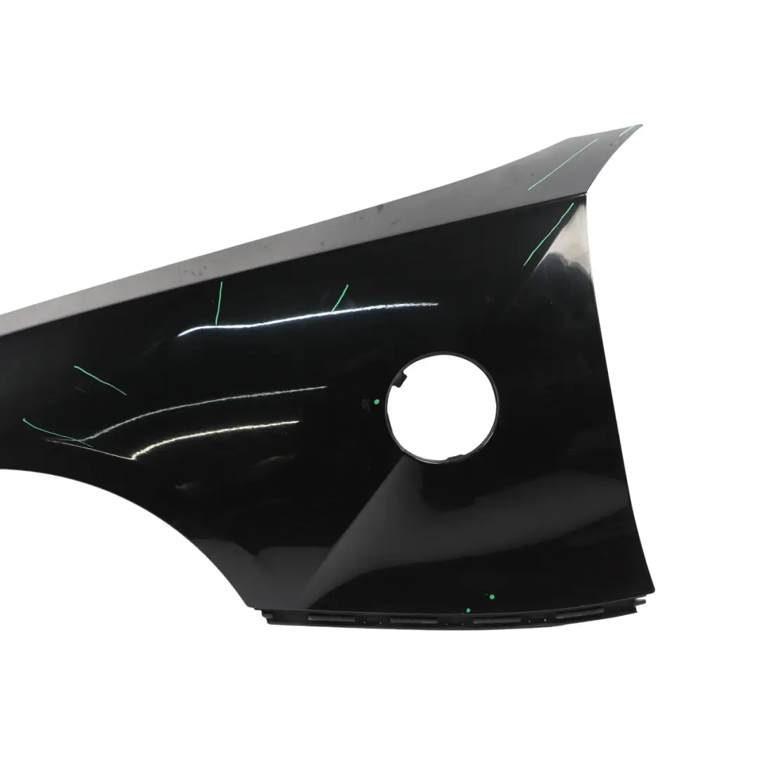 BMW Z4 E85 E86 Side Panel Front Left N/S Wing Fender Black Sapphire Metallic 475 - SKU 7053327-BS - Part number 7053327