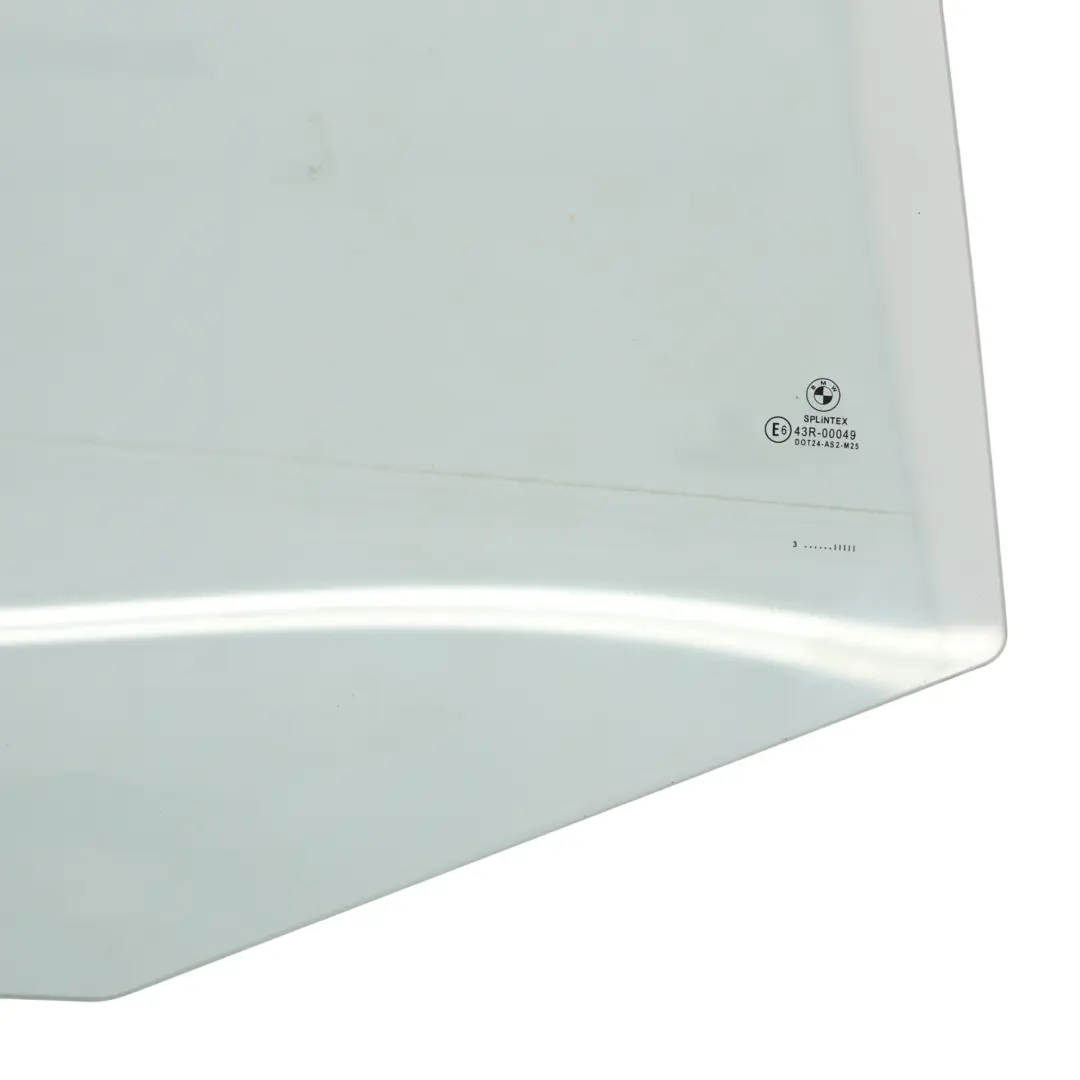 Puerta Trasera Derecha Cristal AS2 para BMW E90 con número de pieza 7060268 BMW E90 Puerta Trasera Derecha Cristal AS2 - SKU 7060268-1 - Número de pieza 7060268