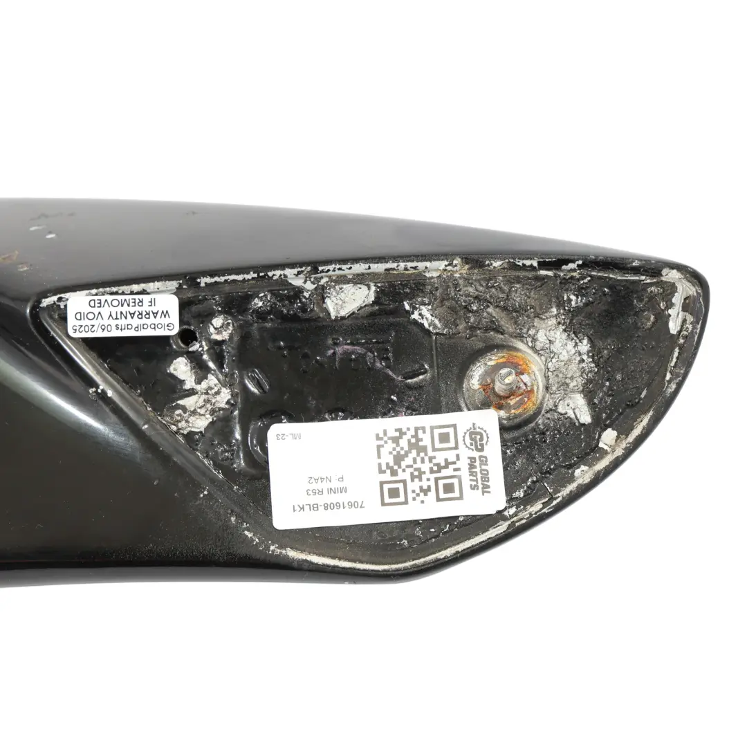 Mini Cooper S R53 Hayon arrière Panneau de spoiler Couvercle de coffre - SKU 7061608-BLK1 - Numéro de pièce 7061608