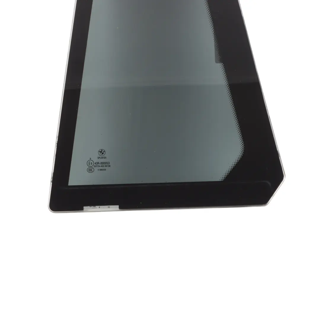 Fixed Door Window Green Glass Laminated IR AS2 Rear Left N/S to BMW E61 with Part number 7067097 BMW E61 Fixed Door Window Green Glass Laminated IR AS2 Rear Left N/S - SKU 7067097 - Part number 7067097