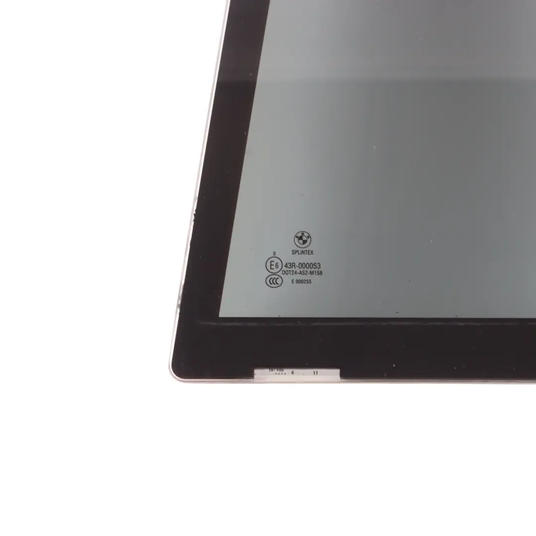 Fixed Door Window Green Glass Laminated IR AS2 Rear Left N/S to BMW E61 with Part number 7067097 BMW E61 Fixed Door Window Green Glass Laminated IR AS2 Rear Left N/S - SKU 7067097 - Part number 7067097