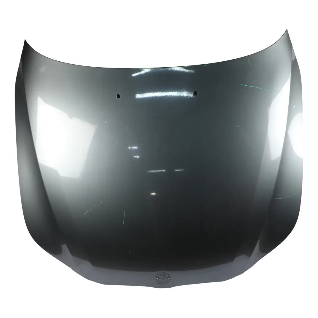 Hood Bonnet Cover Panel Titangrau Grey Metallic - A36 to BMW E60 with Part number 7111385 BMW E60 Hood Bonnet Cover Panel Titangrau Grey Metallic - A36 - SKU 7111385-TGR - Part number 7111385