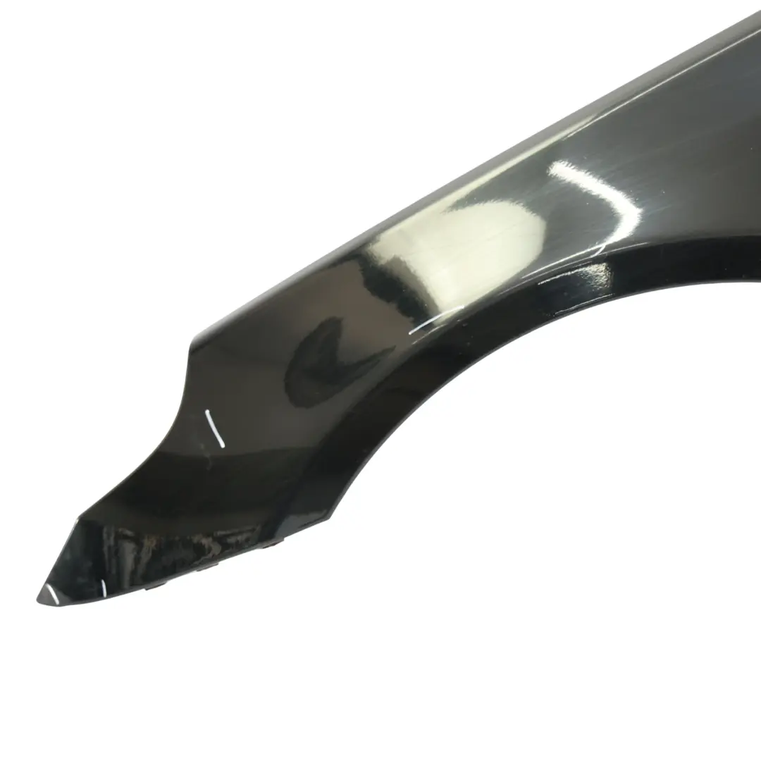  Wing Panel BMW E60 E61 Front Left N/S Side Fender Trim Black Sapphire - 475 - SKU 7111429-BS3 - Part number 7111429