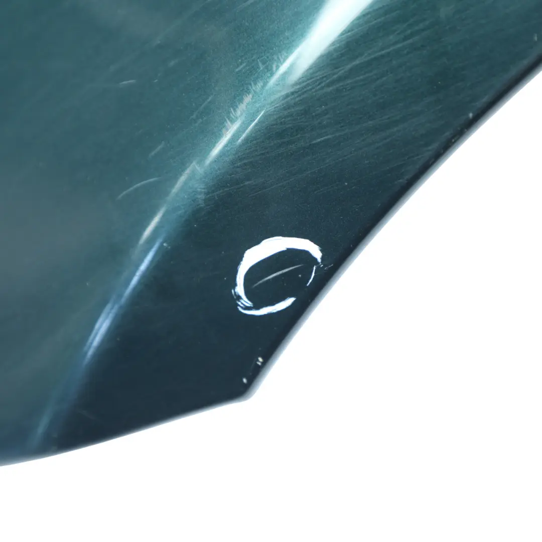 Front Left N/S Wing Fender Side Panel Tiefgruen Deep Green - A43 to BMW E60 E61 with Part number 7111429 BMW E60 E61 Front Left N/S Wing Fender Side Panel Tiefgruen Deep Green - A43 - SKU 7111429-TG - Part number 7111429
