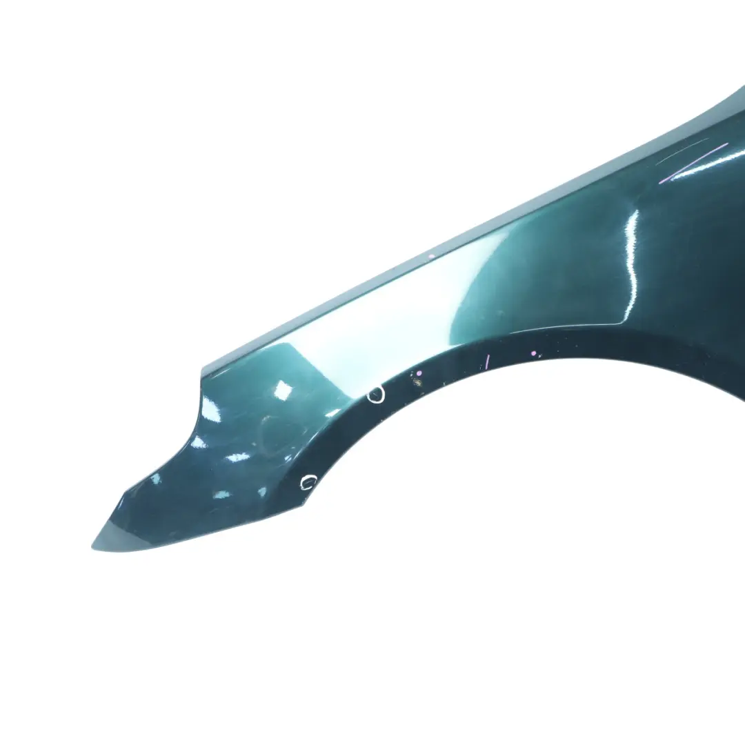 BMW E60 E61 Front Left N/S Wing Fender Side Panel Tiefgruen Deep Green - A43 - SKU 7111429-TG - Part number 7111429