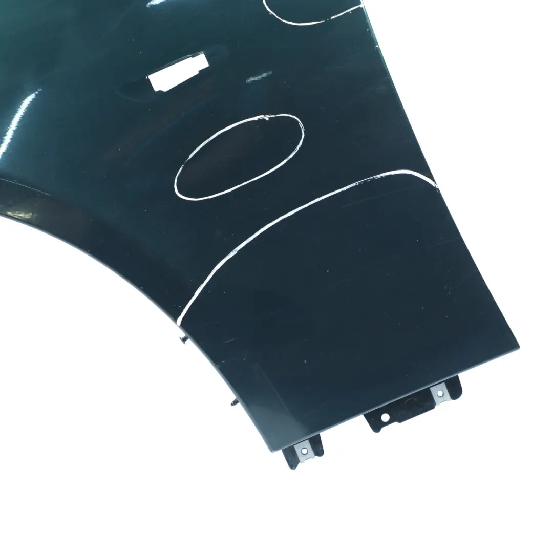 BMW E60 E61 Front Left N/S Wing Fender Side Panel Tiefgruen Deep Green - A43 - SKU 7111429-TG - Part number 7111429
