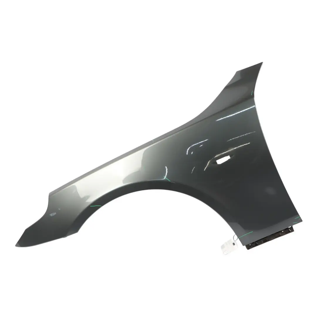 Side Panel Front Left N/S Wing Fender Titangrau Titan Grey - A36 to BMW E60 E61 with Part number 7111429 BMW E60 E61 Side Panel Front Left N/S Wing Fender Titangrau Titan Grey - A36 - SKU 7111429-TGR - Part number 7111429