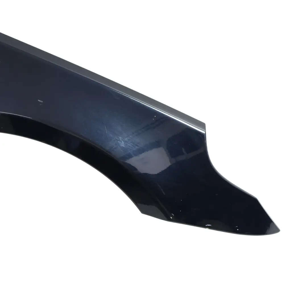 Side Panel Wing Fender Front Right O/S Orientblau Blue - 317 to BMW E60 E61 with Part number 7111430 BMW E60 E61 Side Panel Wing Fender Front Right O/S Orientblau Blue - 317 - SKU 7111430-OB - Part number 7111430