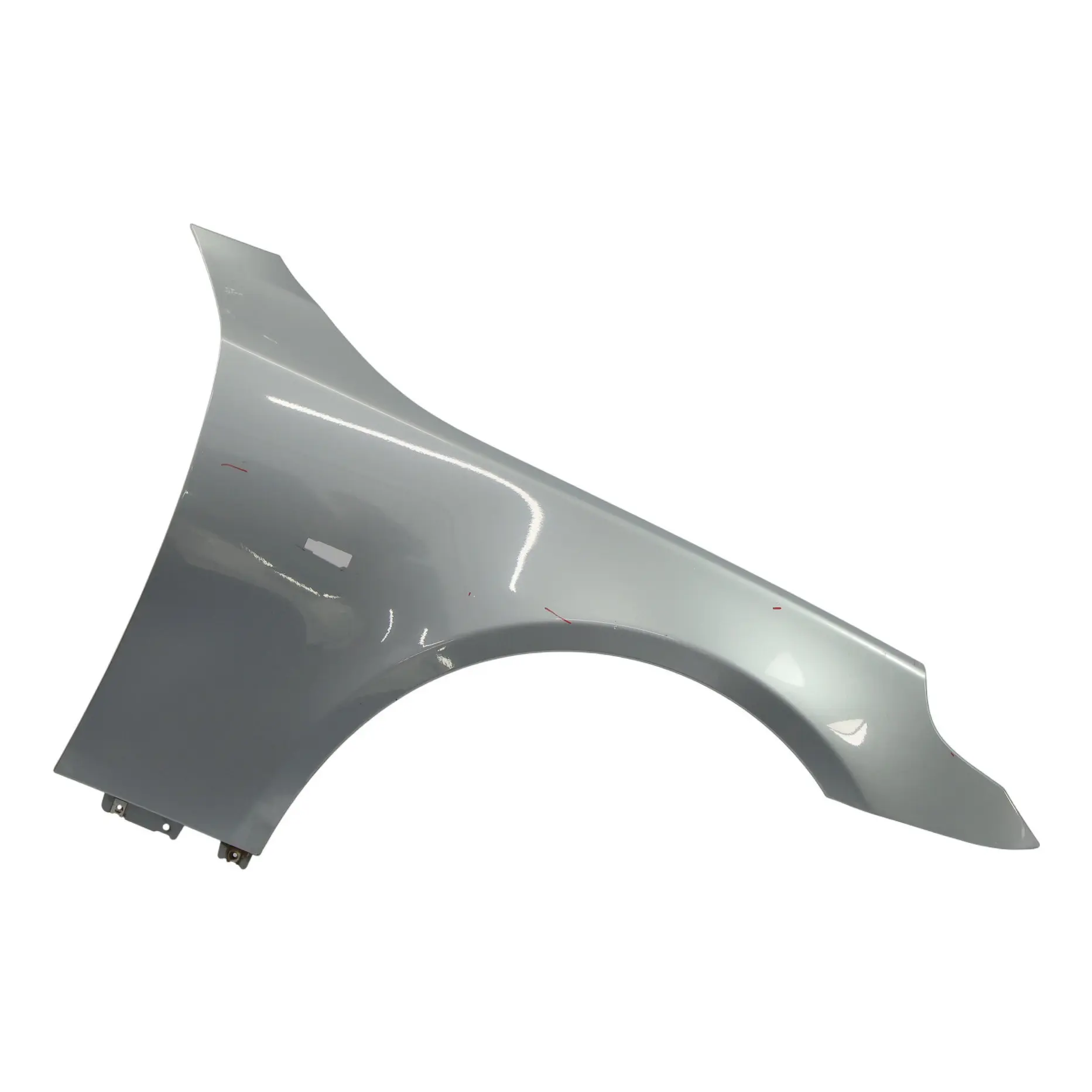 BMW E60 E61 Front Right Wing Fender Side Panel O/S Silbergrau Silver Grey - A08