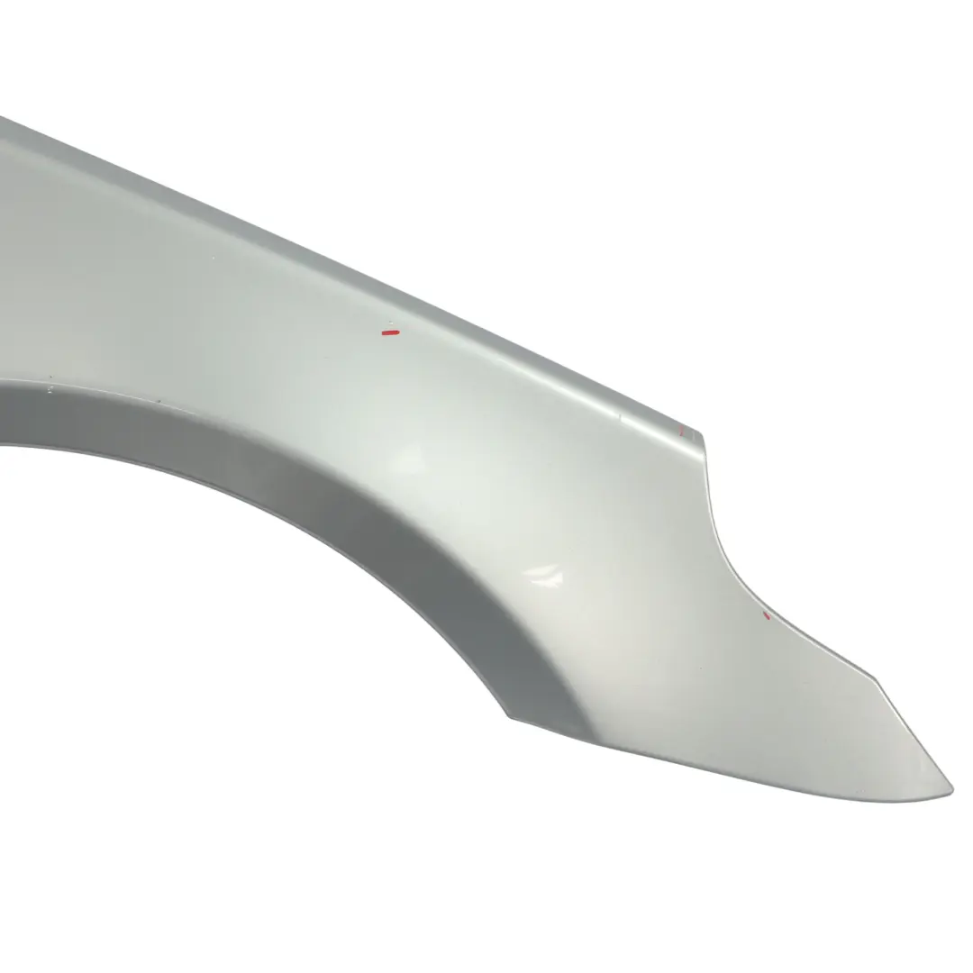 BMW E60 Guardabarros Delantero Derecho Panel Lateral Silbergrau Gris Plata A08 - SKU 7111430-SBG1 - Número de pieza 7111430