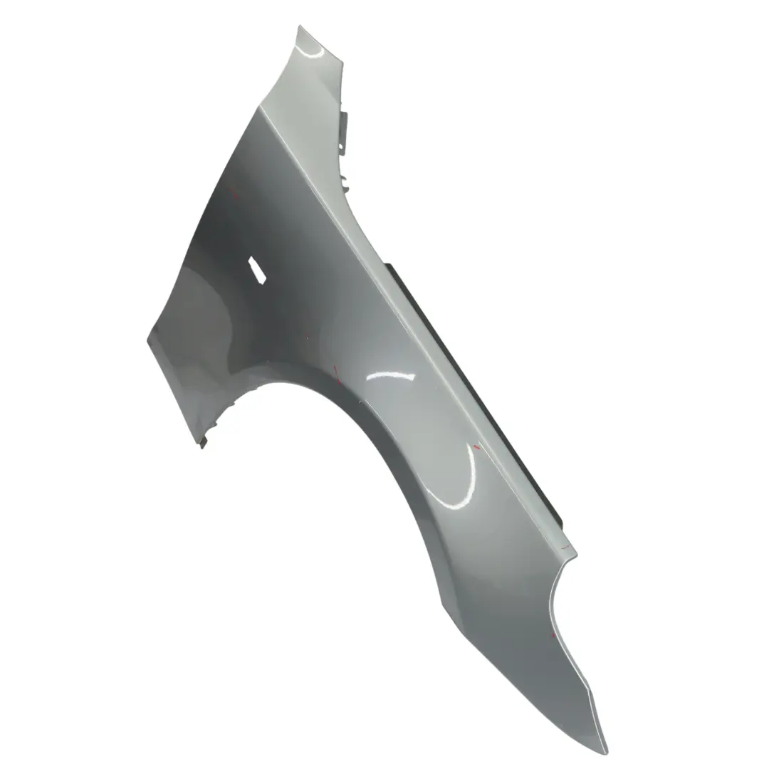 BMW E60 Guardabarros Delantero Derecho Panel Lateral Silbergrau Gris Plata A08 - SKU 7111430-SBG1 - Número de pieza 7111430