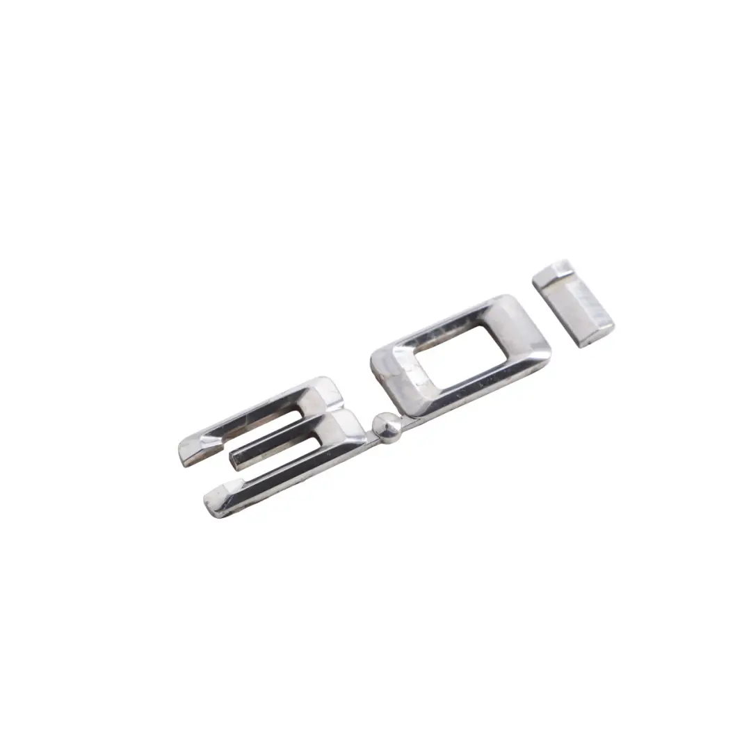 Wing Fender Lettering Emblem Badge Chrome to BMW Z4 E85 3.0i with Part number 7114723 BMW Z4 E85 3.0i Wing Fender Lettering Emblem Badge Chrome - SKU 7114723 - Part number 7114723