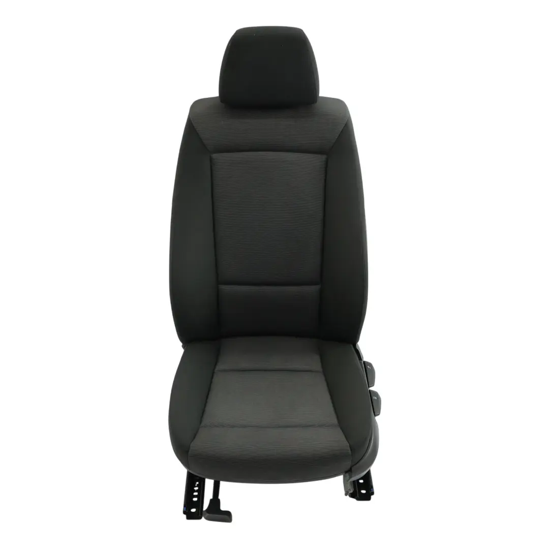 BMW E87 Front Seat Heated Cloth Fabric Moire Anthracite Left N/S - SKU 7130763-3 - Part number 7130763