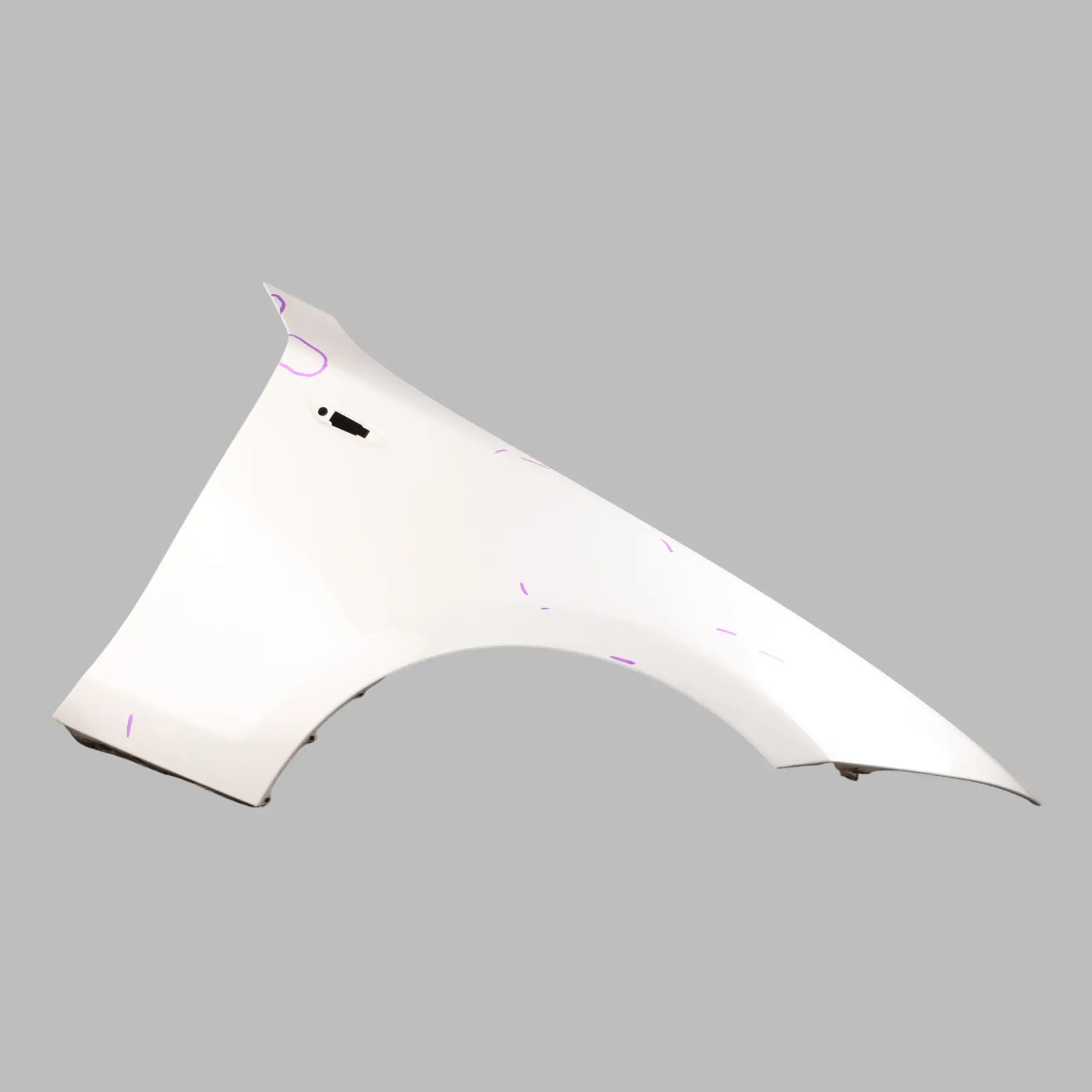 BMW E81 E87 Side Panel Wing Fender Front Right O/S Alpinweiss 3 White - 300