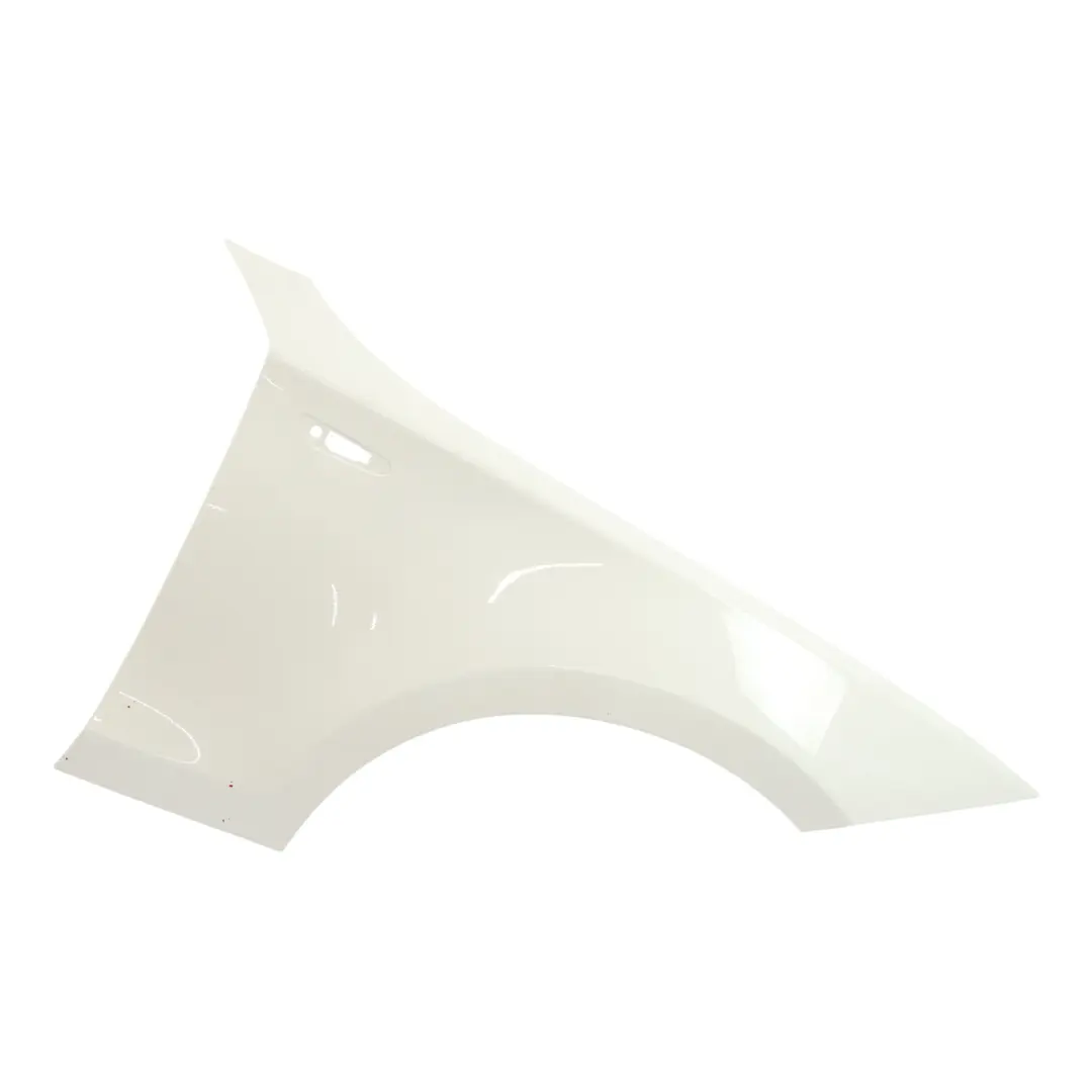 BMW E81 E87 Side Panel Fender Wing Front Right O/S Alpinweiss White - 300 - SKU 7133228-AW2 - Part number 7133228