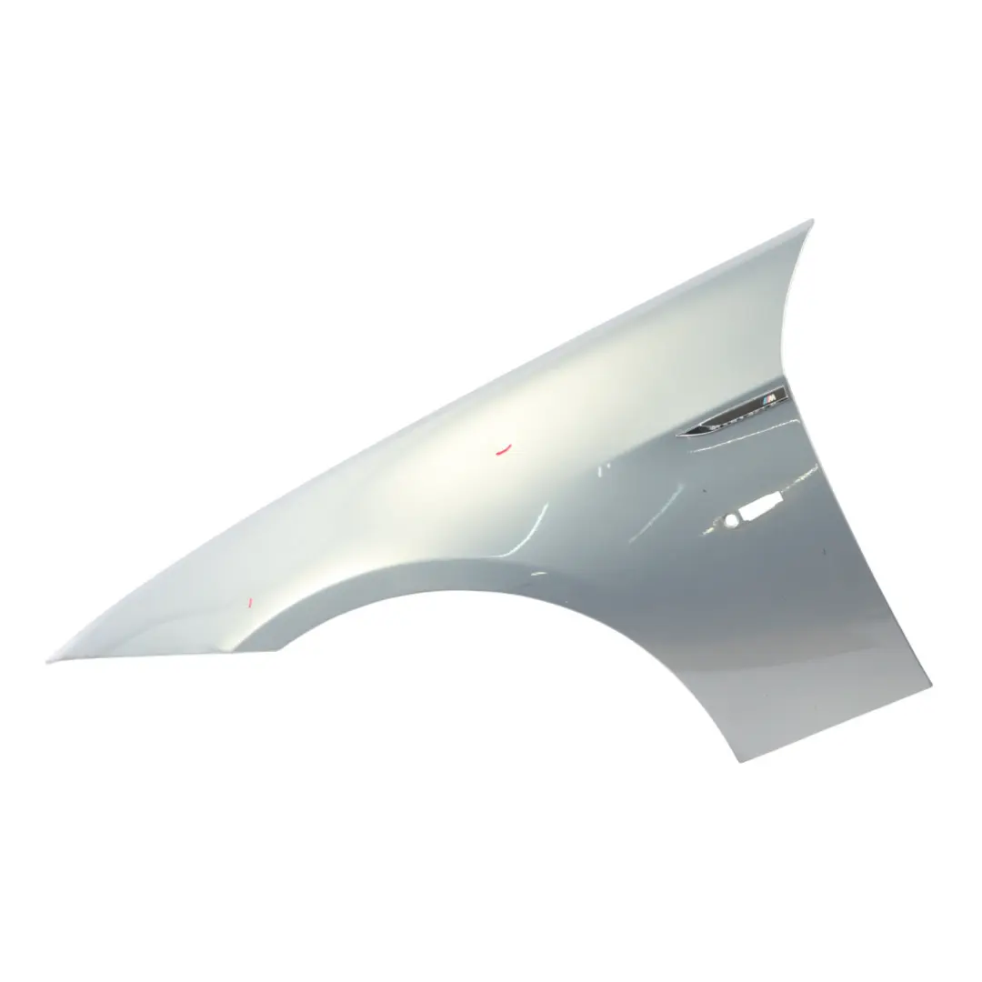 Side Panel BMW E90 E91 Fender Wing Front Left N/S Arktis Metallic - A34 to with Part number 7135679 Side Panel BMW E90 E91 Fender Wing Front Left N/S Arktis Metallic - A34 - SKU 7135679-AM - Part number 7135679