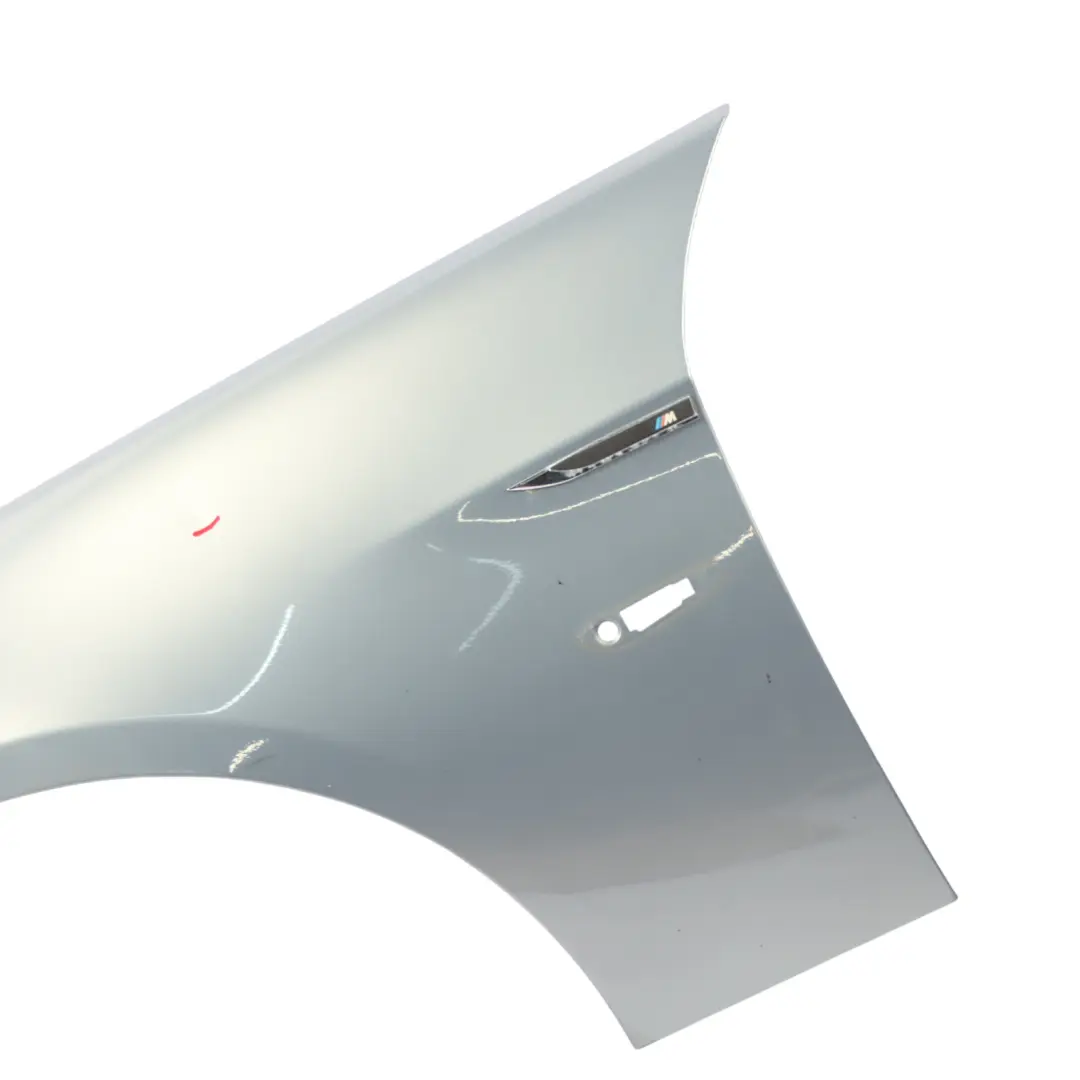 Side Panel BMW E90 E91 Fender Wing Front Left N/S Arktis Metallic - A34 to with Part number 7135679 Side Panel BMW E90 E91 Fender Wing Front Left N/S Arktis Metallic - A34 - SKU 7135679-AM - Part number 7135679