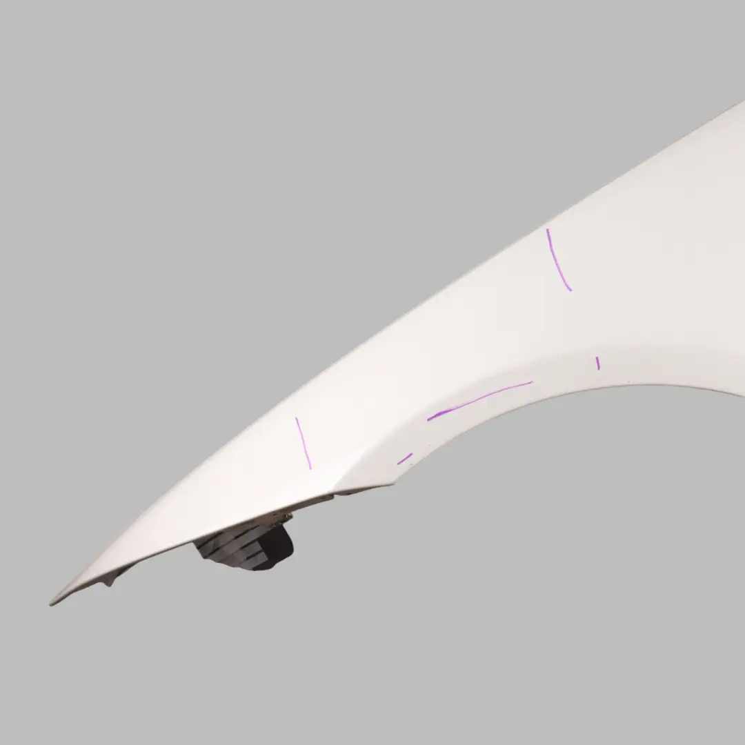 BMW E90 E91 Panel lateral Fender Wing Delantero Izquierdo Alpinweiss - 300 - SKU 7135679-AW - Número de pieza 7135679