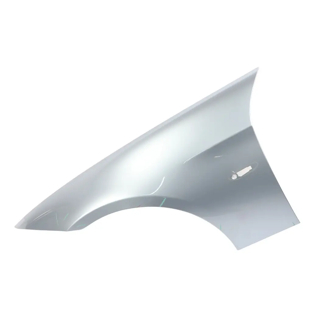 BMW E90 E91 Side Panel Fender Wing Front Left N/S Bluewater Blue Water - 896