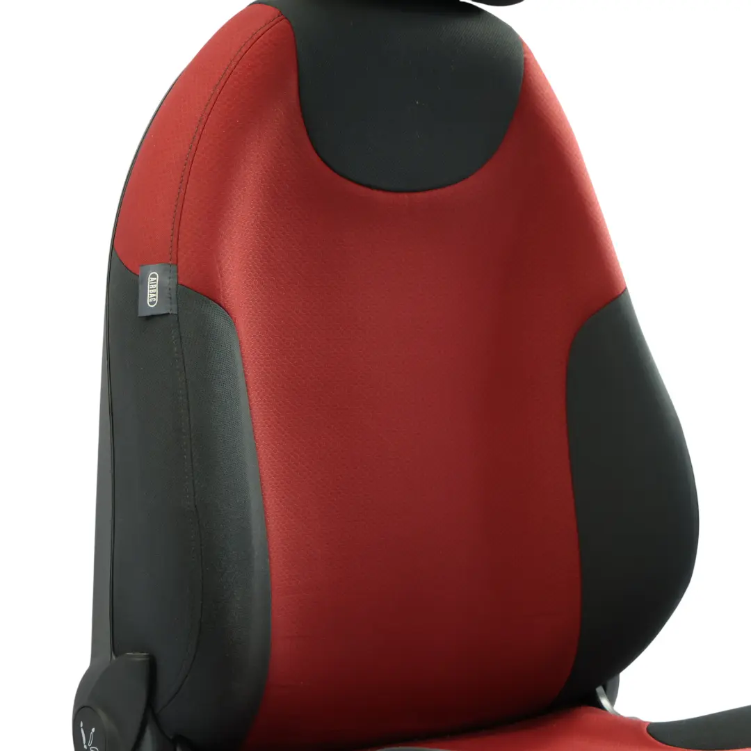 Mini Cooper One R50 Front Cloth Fabric Seat Molette Tartan Red Right O/S - SKU 7136292 - Part number 7136292