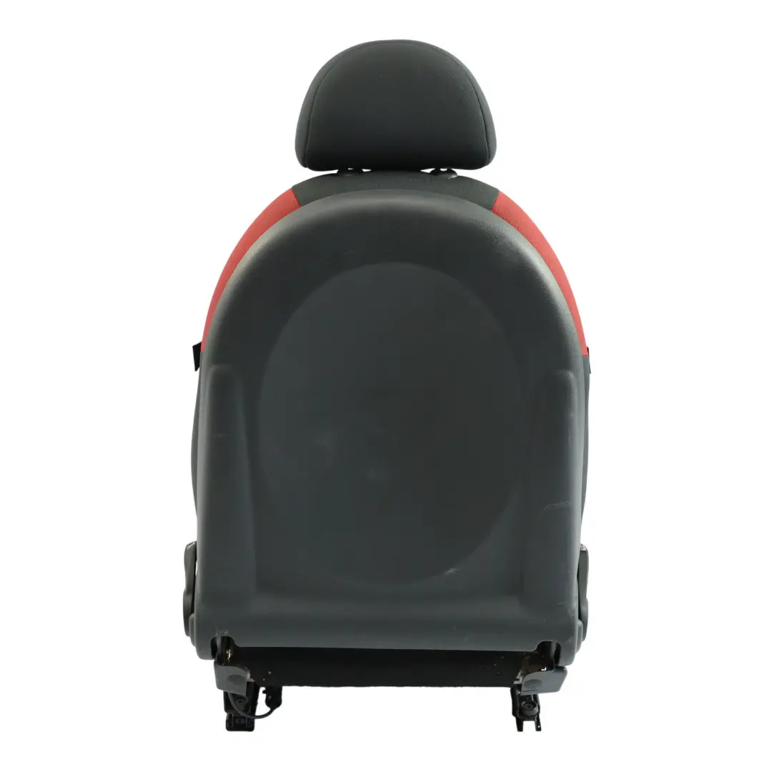 Mini Cooper One R50 Front Cloth Fabric Seat Molette Tartan Red Right O/S - SKU 7136292 - Part number 7136292