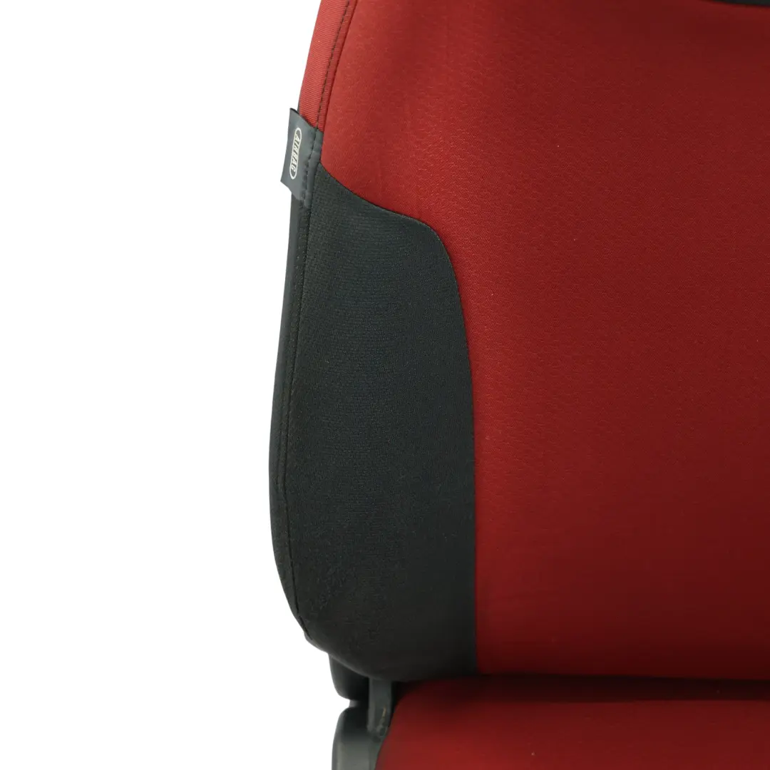 Mini Cooper One R50 Front Cloth Fabric Seat Molette Tartan Red Right O/S - SKU 7136292 - Part number 7136292